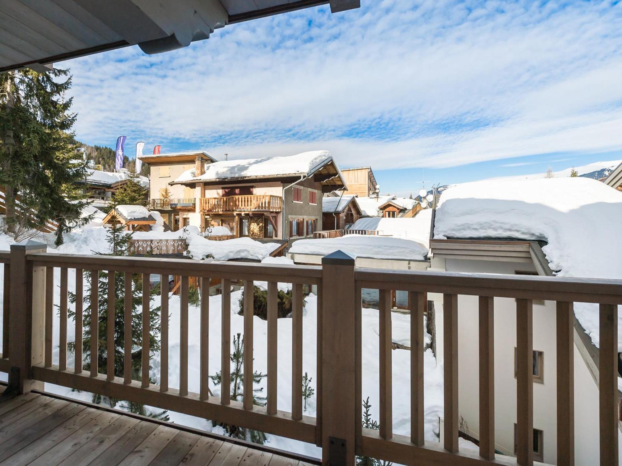 Appartement 4 Pieces De Luxe, A Deux Pas Des Pistes Et Commerces, Avec Parking Et Acces Fitness A Courchevel - Fr-1-562-35 Экстерьер фото